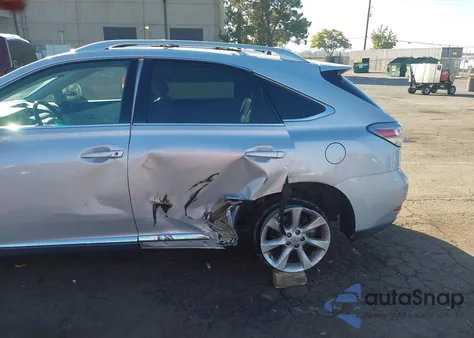 2011 Lexus Rx 350 from USA, damaged, VIN 2T2BK1BA5BC115129